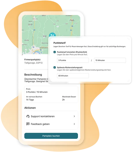 Regelwerk für die Parkplatzvergabe mit Nutzergruppen in FluidLife