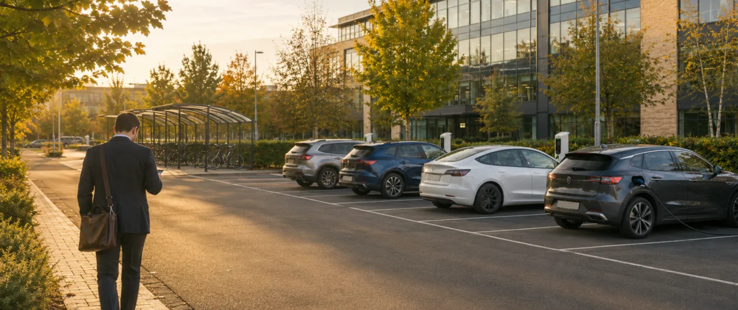 Titelbild zum Expert-Talk mit Klara Svejdova (SKIDATA) über Mobility Hubs