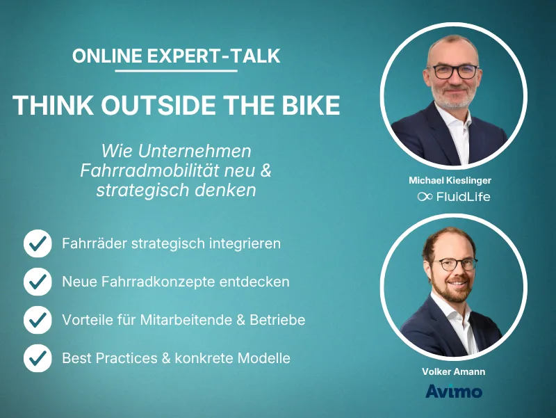 Expert-Talk mit Volker Amann (Avimo) und Michael Kieslinger (FluidLife)