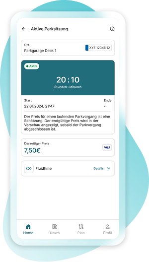 FluidLife App Parken – Flexible Tarife und Bezahlung über Mobilitätsbudget